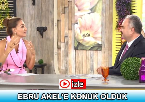 Ebru Akel'in Programına Konuk Oldu
