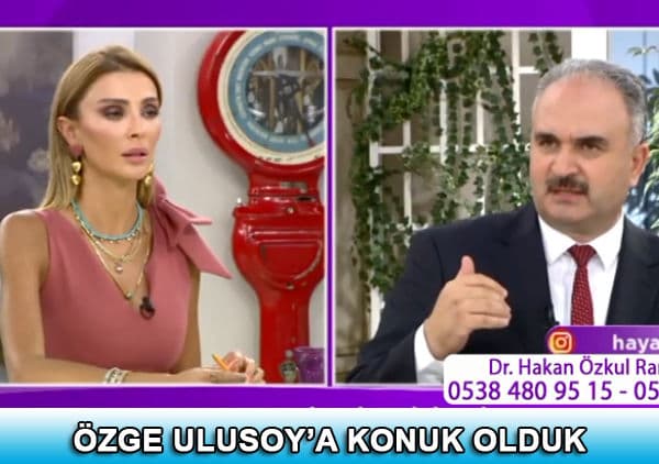 Özge Ulusoy'un Programına Konuk Oldu