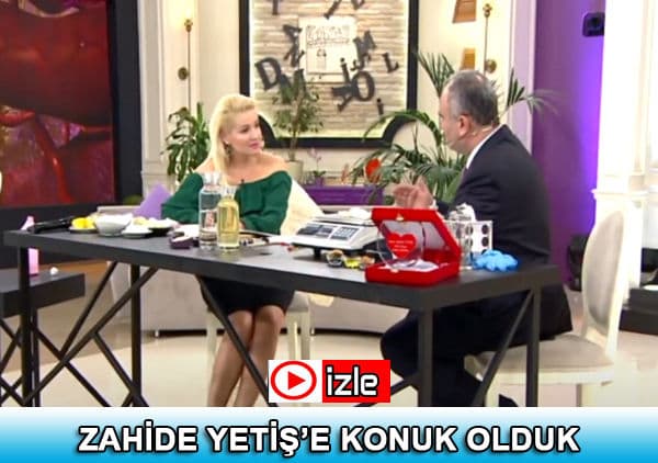 Zahide Yetiş'in Programına Konuk Oldu